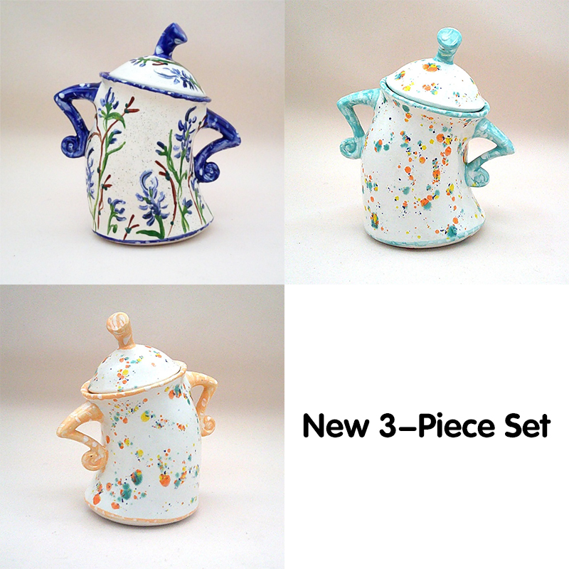 ☕🥃Handmade Canister With Attitude