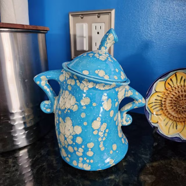 ☕🥃Handmade Canister With Attitude