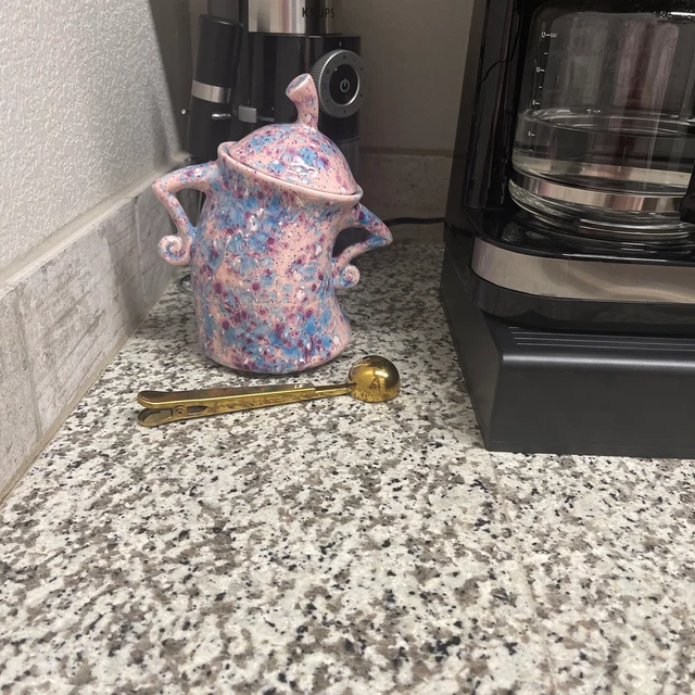 ☕🥃Handmade Canister With Attitude