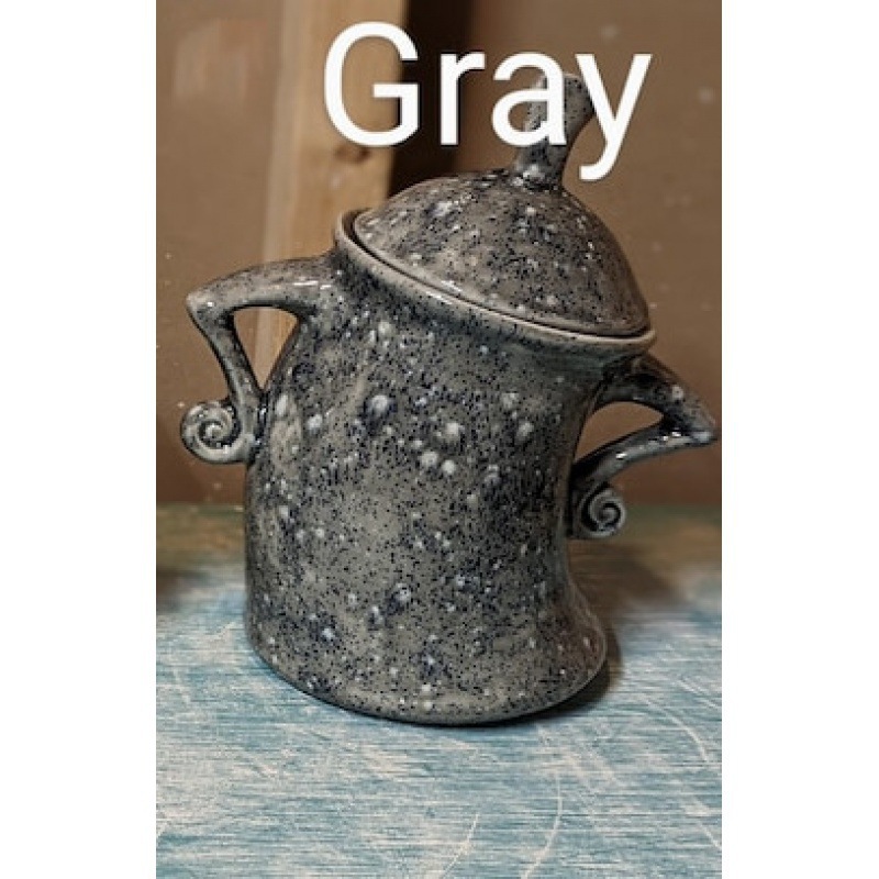 ☕🥃Handmade Canister With Attitude