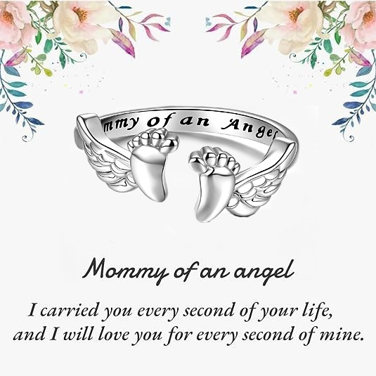 Angel Wing Design Ring