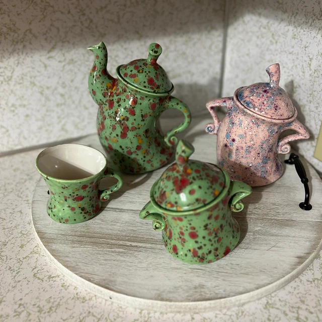 ☕🥃Handmade Canister With Attitude