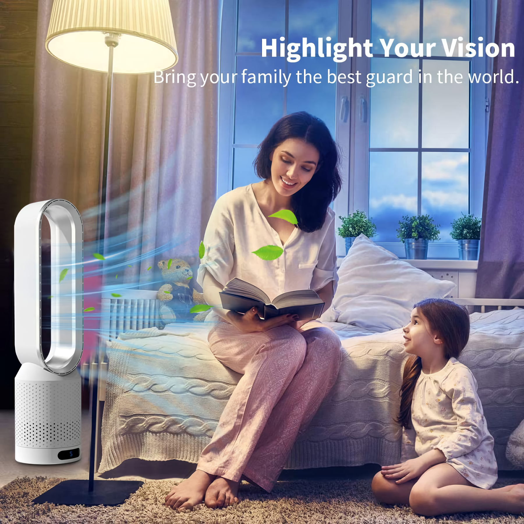 Airpureon Purificateur d'air 3 en 1