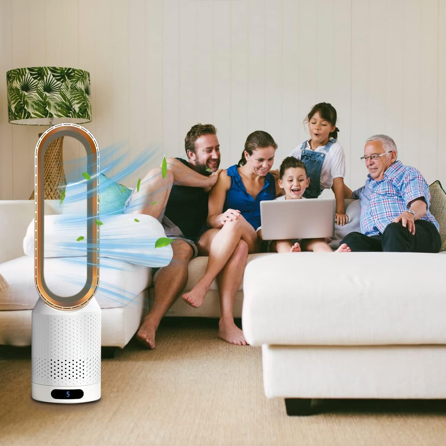 Airpureon Purificateur d'air 3 en 1