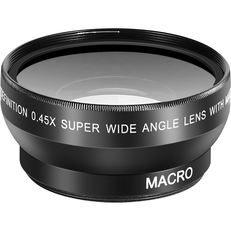 Wide-angle lens-glō