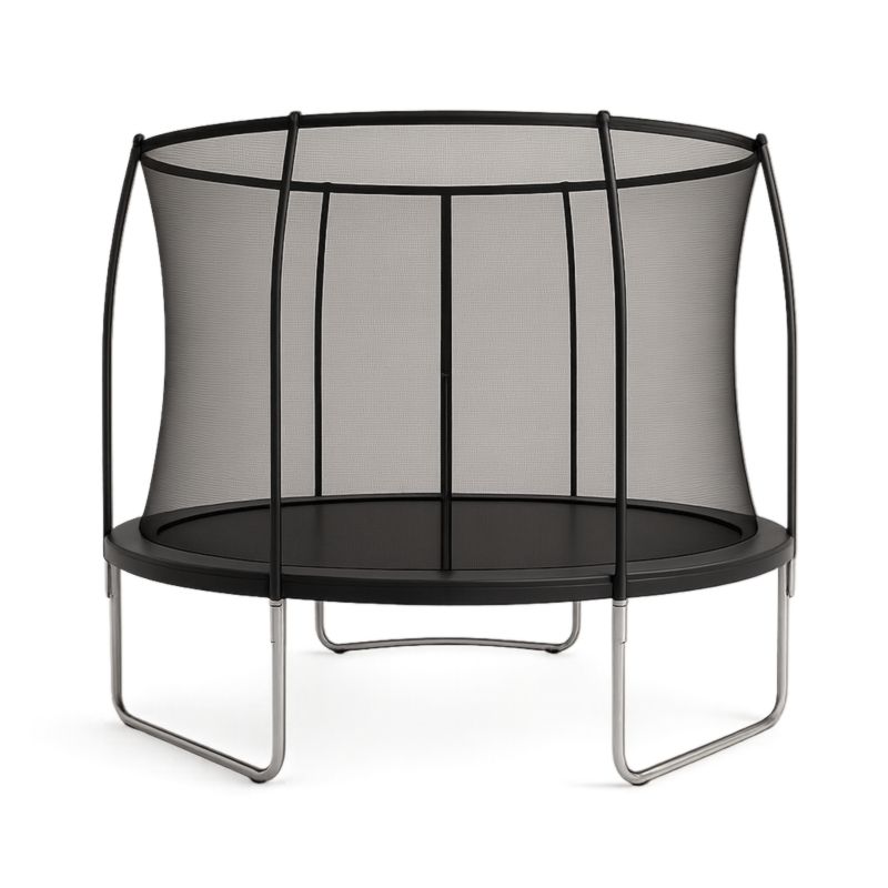 Trampoline ronde 305 cm métal et polypropylène avec filet de sécurité