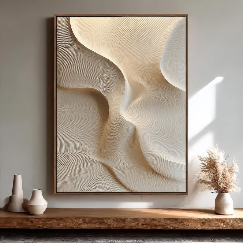Reverie – Large Textured Abstract Wall Art