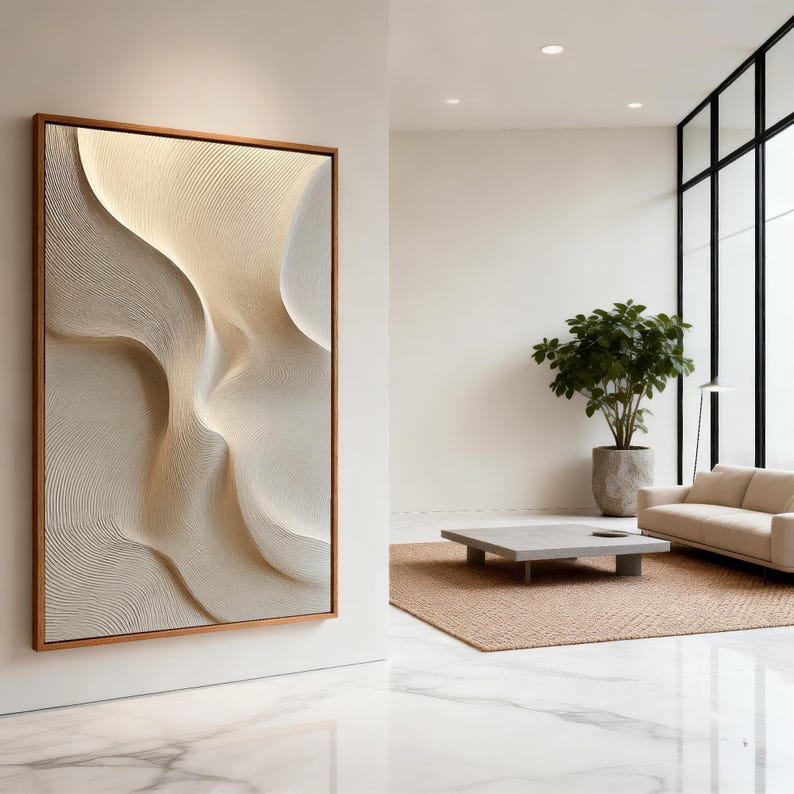 Reverie – Large Textured Abstract Wall Art