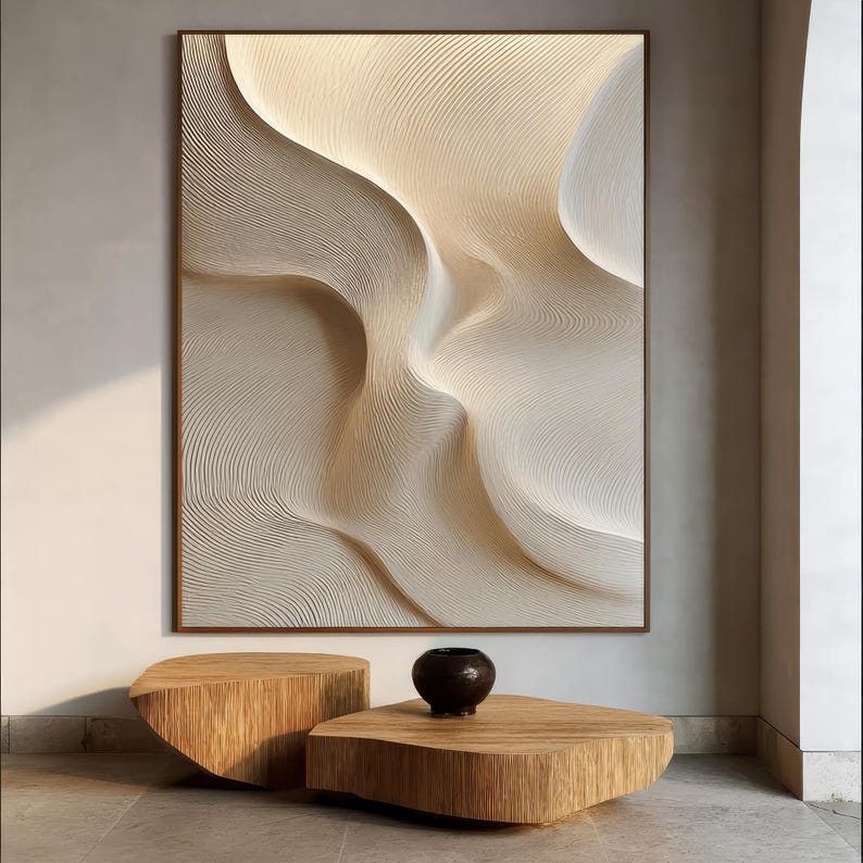 Reverie – Large Textured Abstract Wall Art