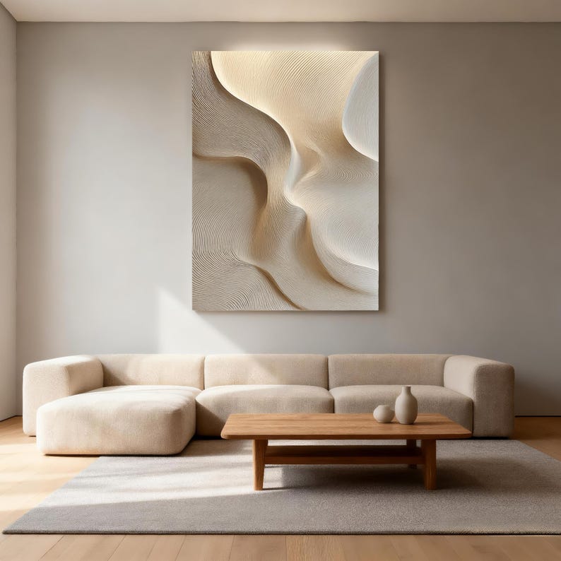 Reverie – Large Textured Abstract Wall Art