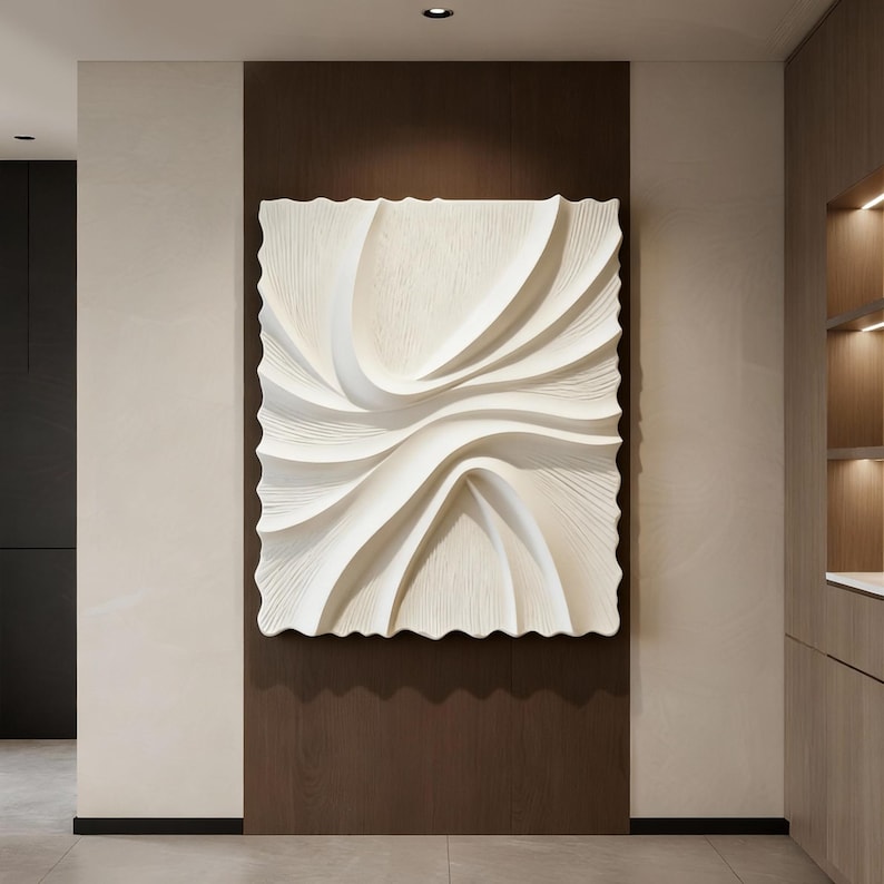 Pulse Form-3D Textured Wall Art