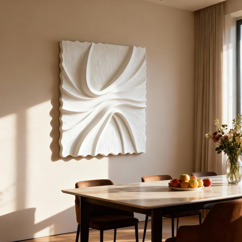 Pulse Form-3D Textured Wall Art