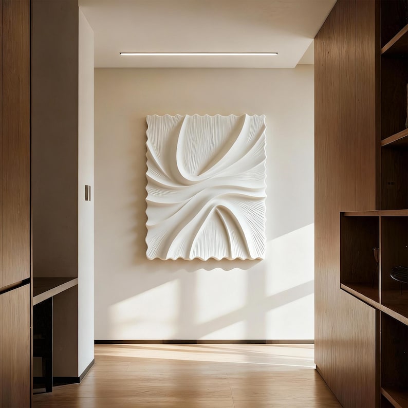Pulse Form-3D Textured Wall Art