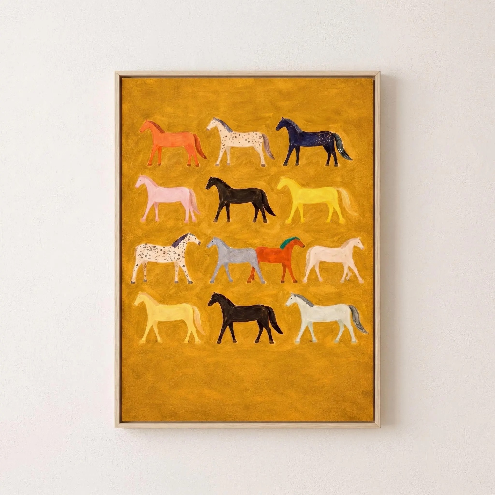 Harmony of Wild Horses
