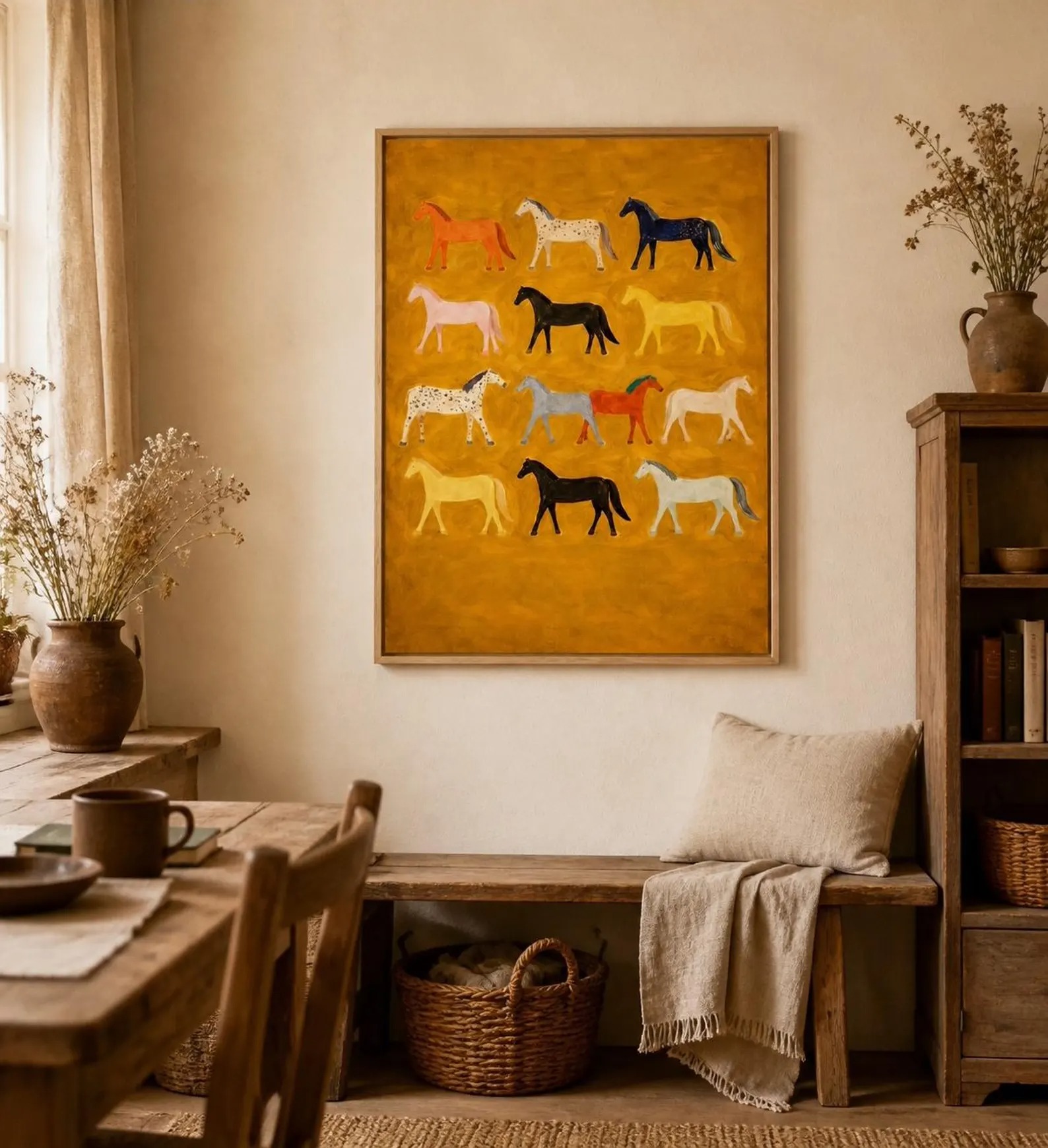 Harmony of Wild Horses