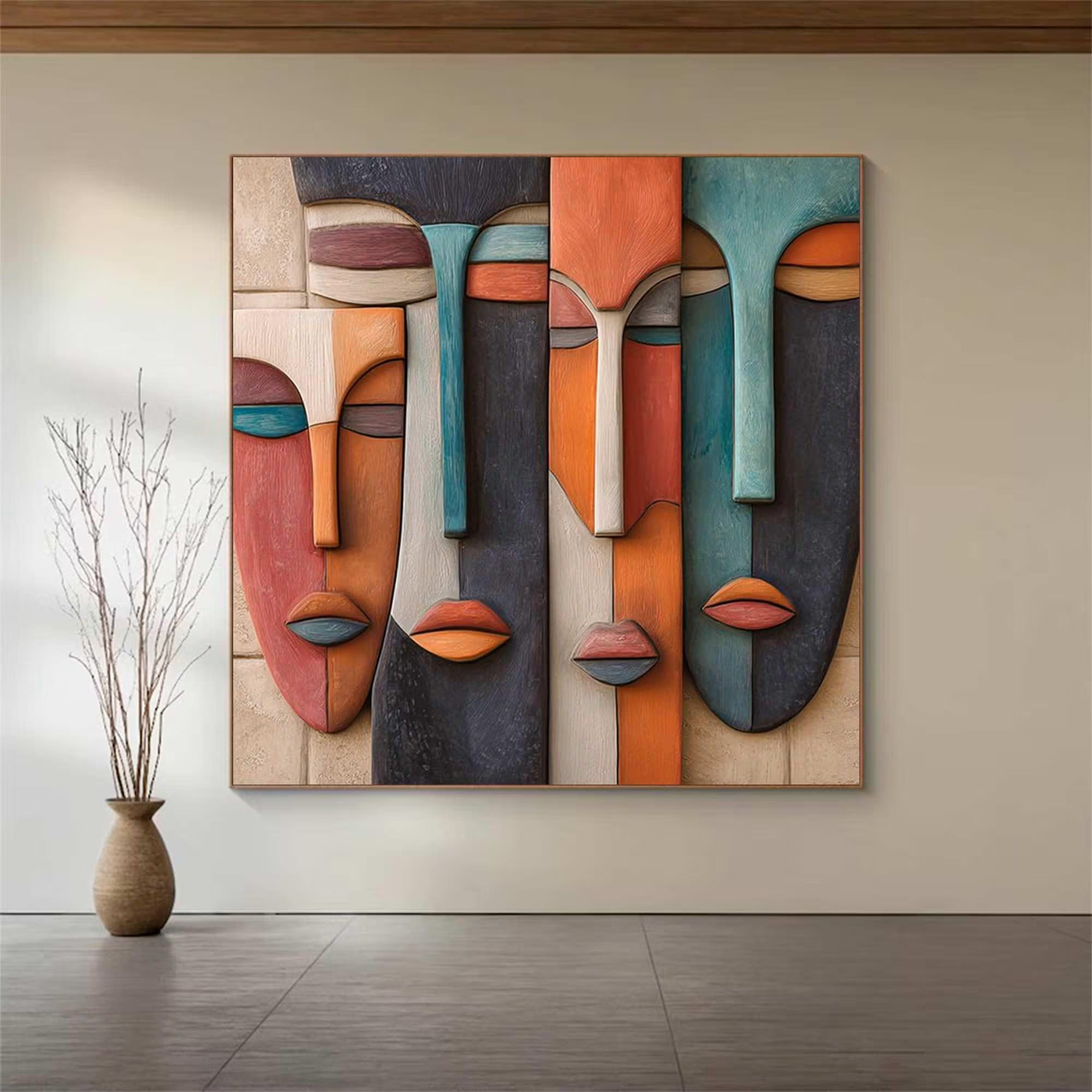 Being in Pieces-3D Textured Wall Art