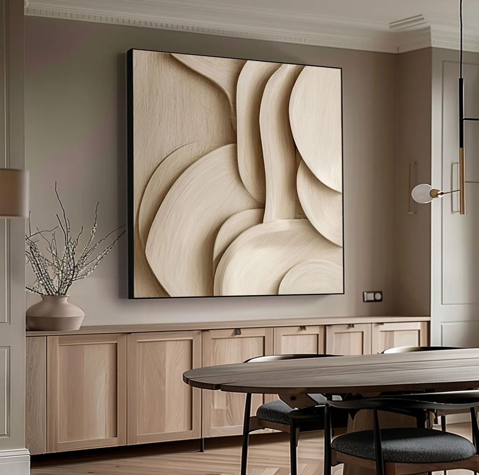 The Embrace-3D Textured Wall Art