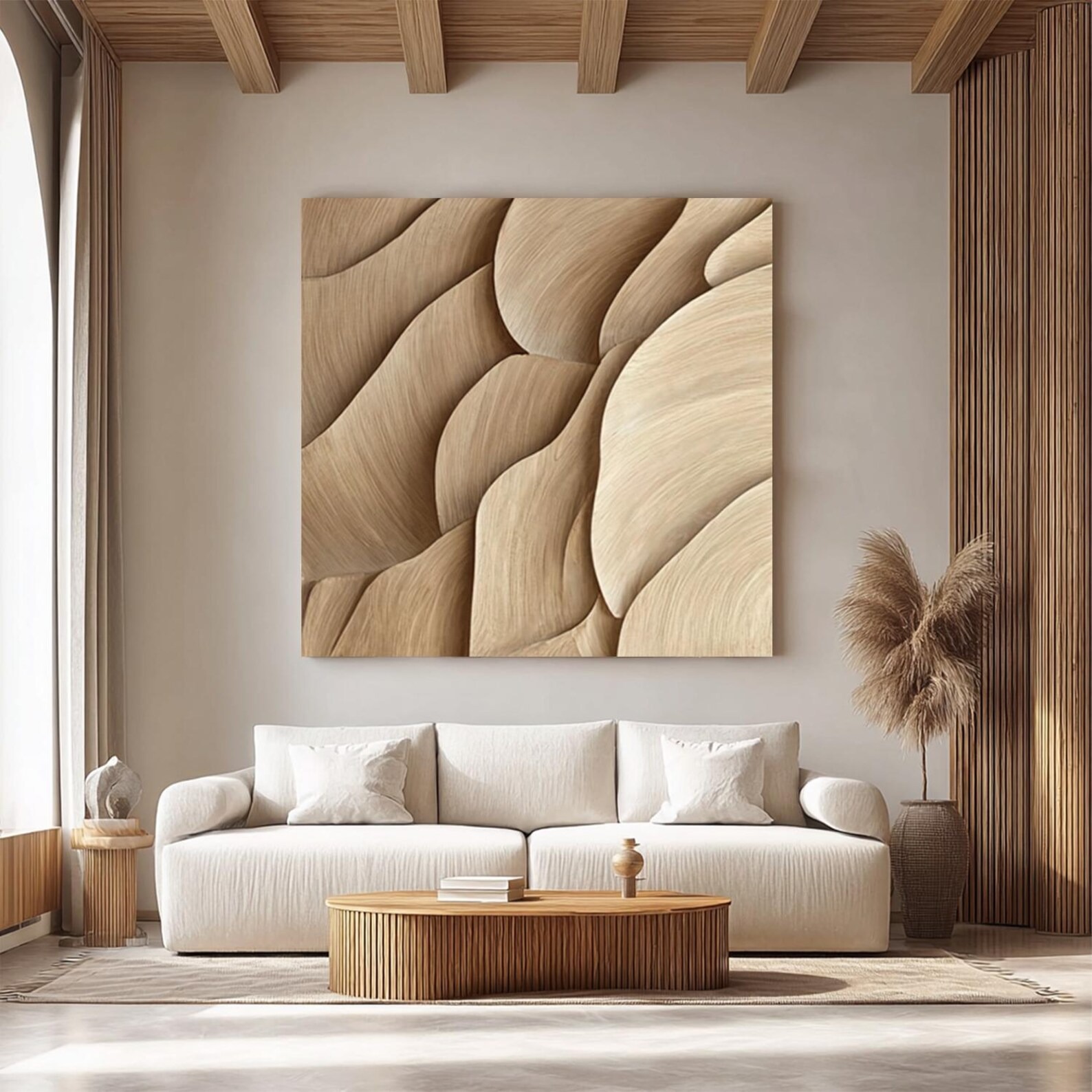 Zen Flow-3D Textured Wall Art