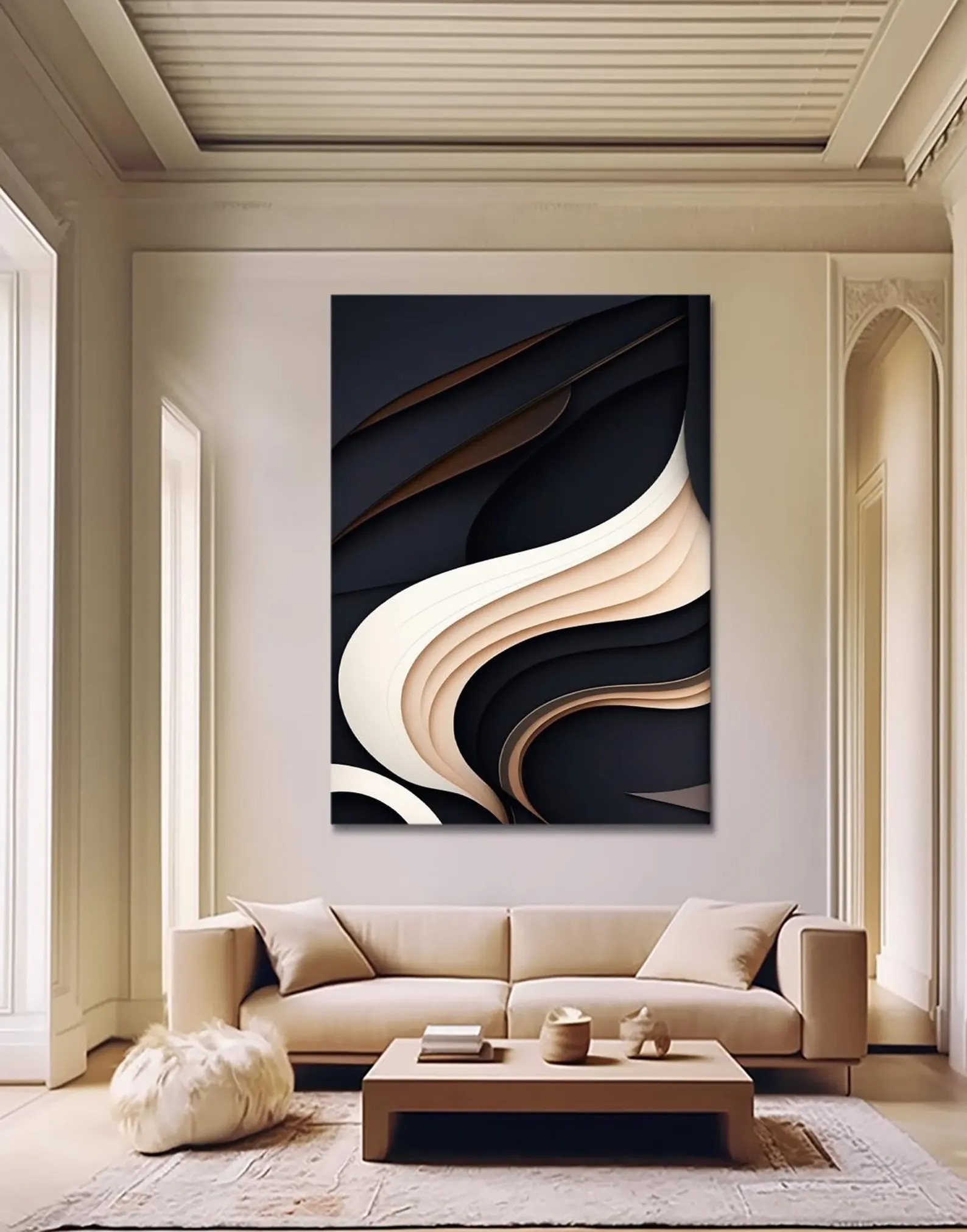 Shift-3D Textured Wall Art