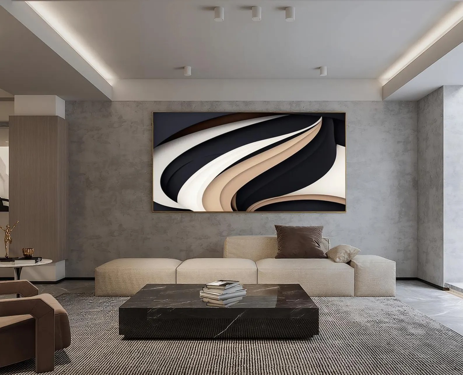 Swell-3D Textured Wall Art