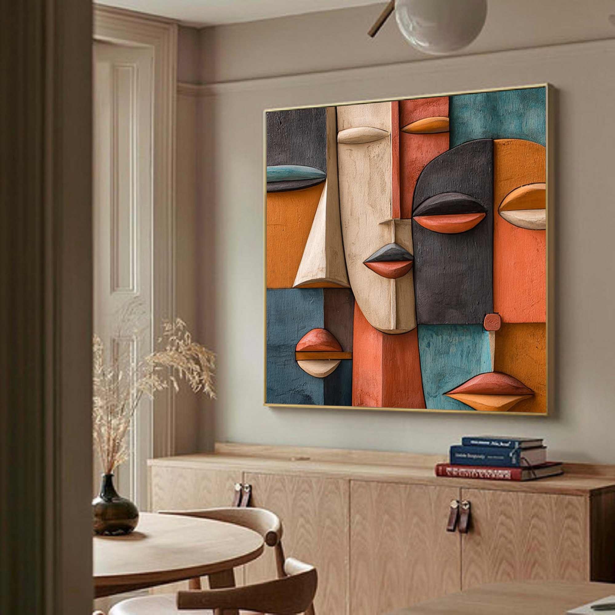 Feature Field-3D Textured Wall Art