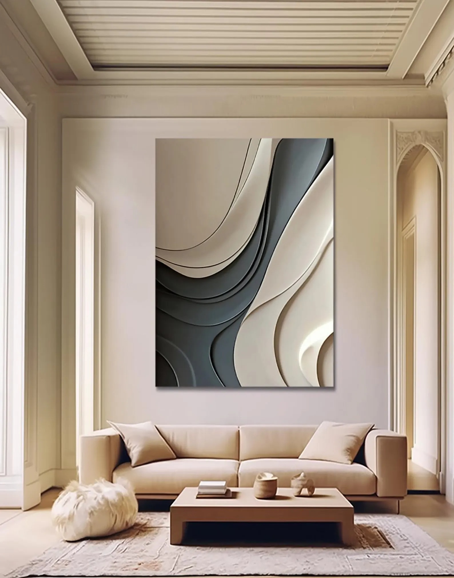 Tremor-3D Textured Wall Art
