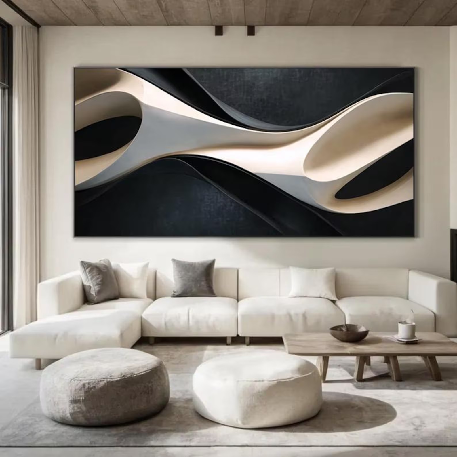 Silent Abundance-3D Textured Wall Art