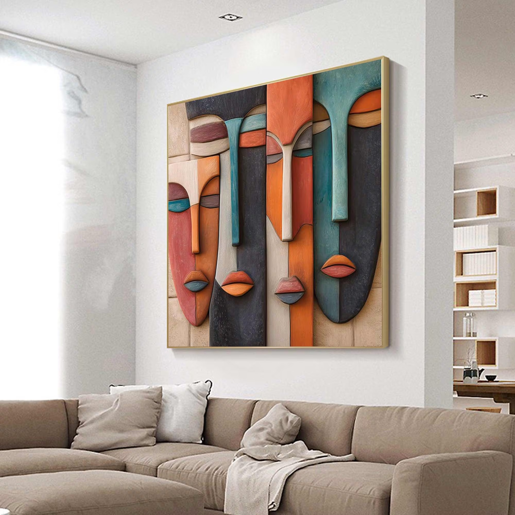 Being in Pieces-3D Textured Wall Art