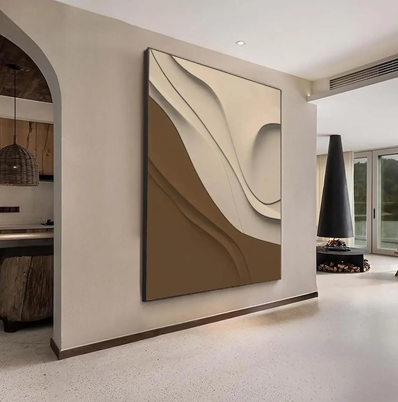 Lichen-3D Textured Wall Art