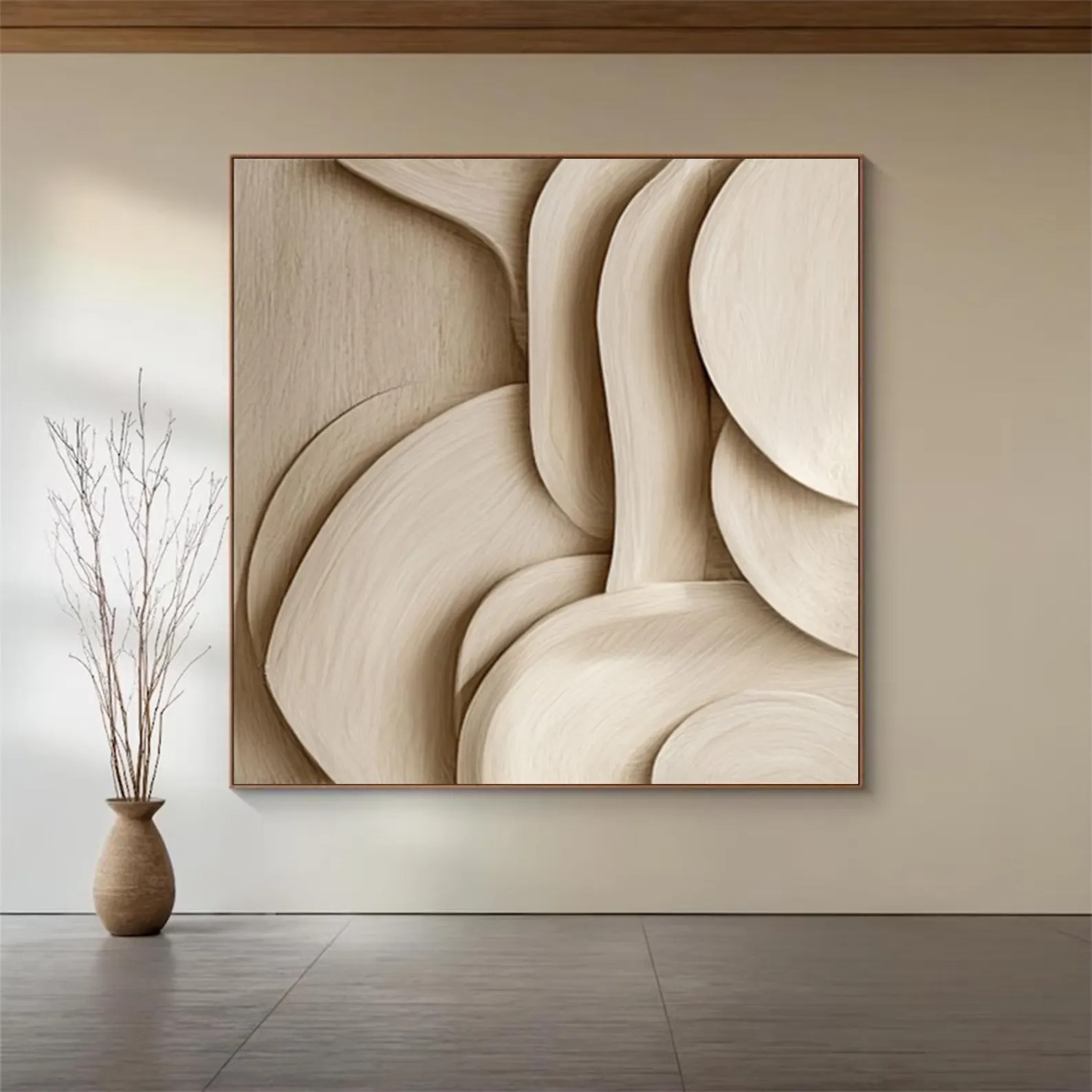 The Embrace-3D Textured Wall Art