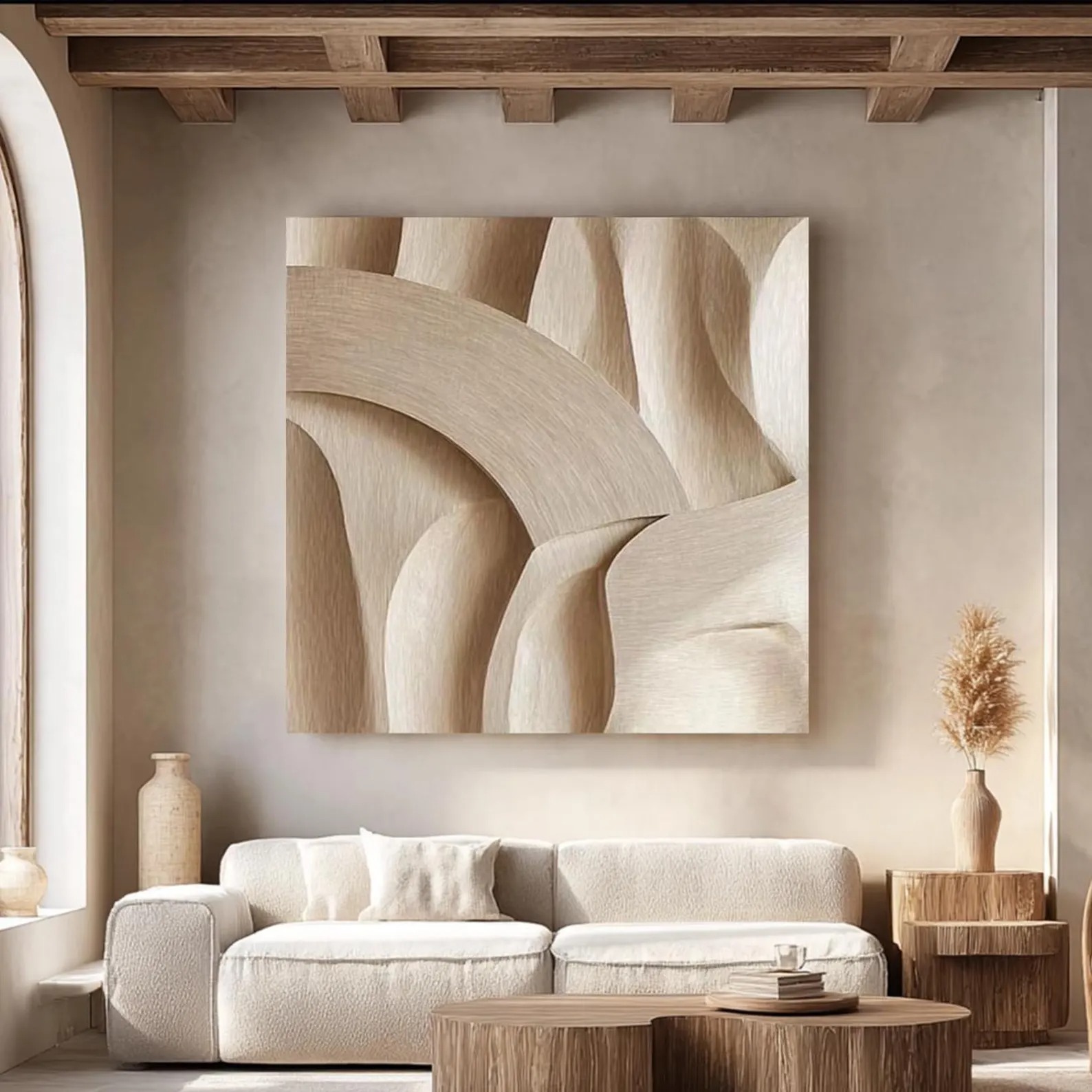 Oscillation-3D Textured Wall Art