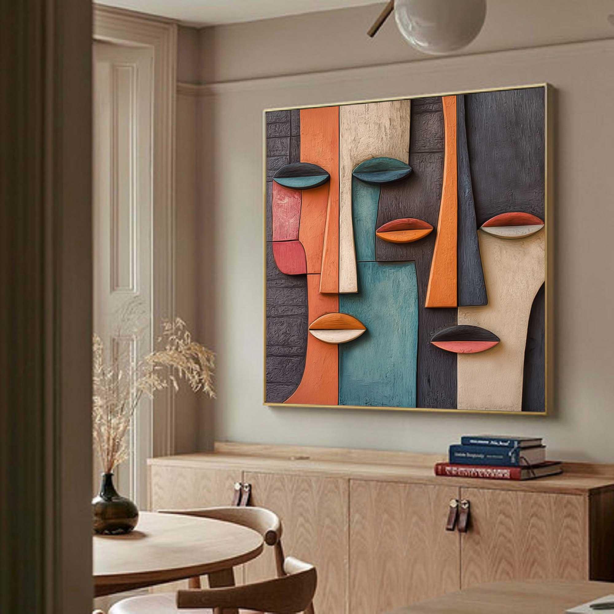 Tactile Memory-3D Textured Wall Art