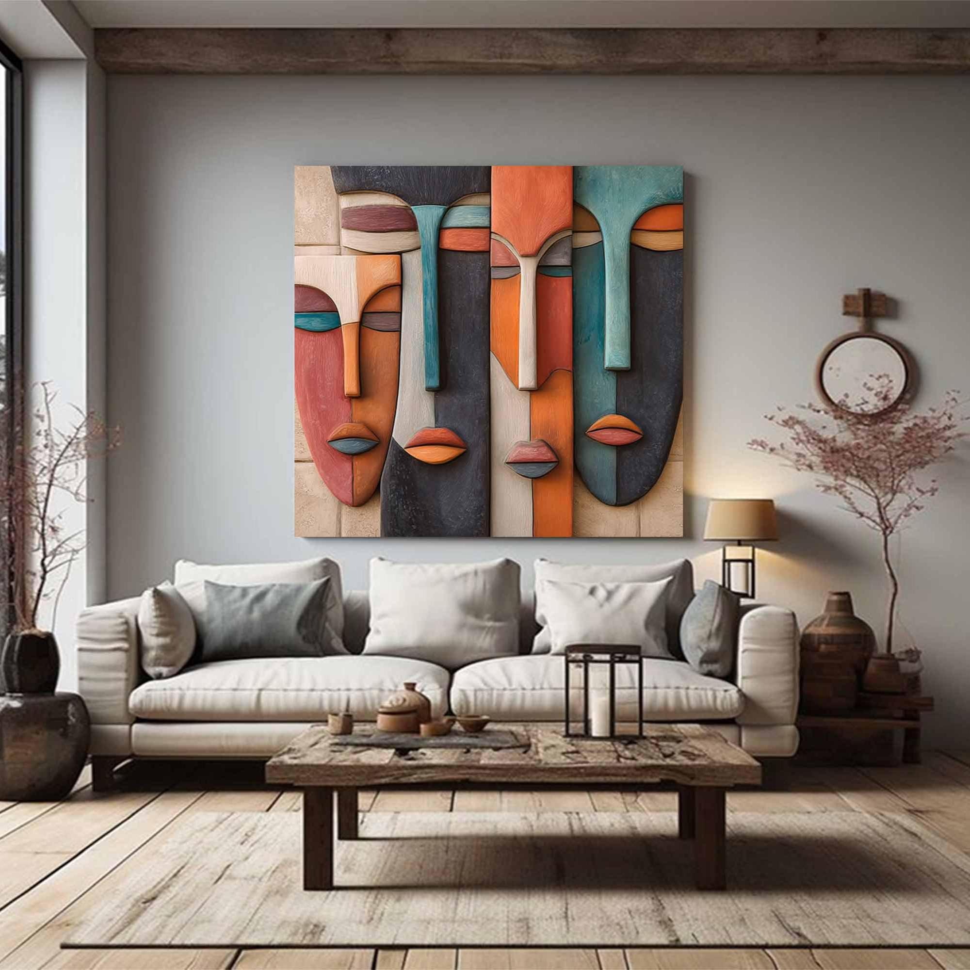 Being in Pieces-3D Textured Wall Art