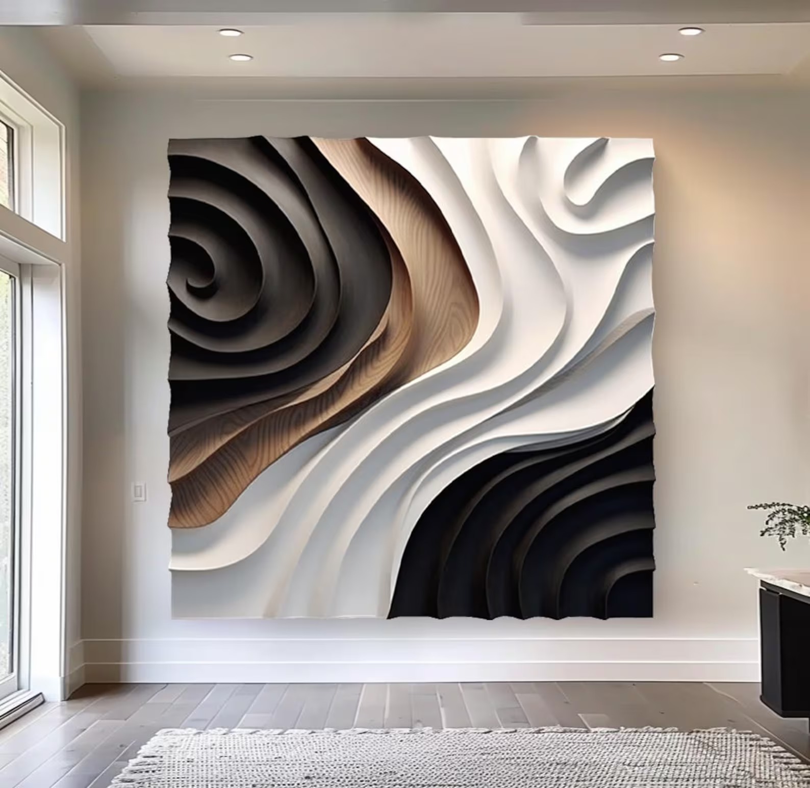 Primordial Haze-3D Textured Wall Art