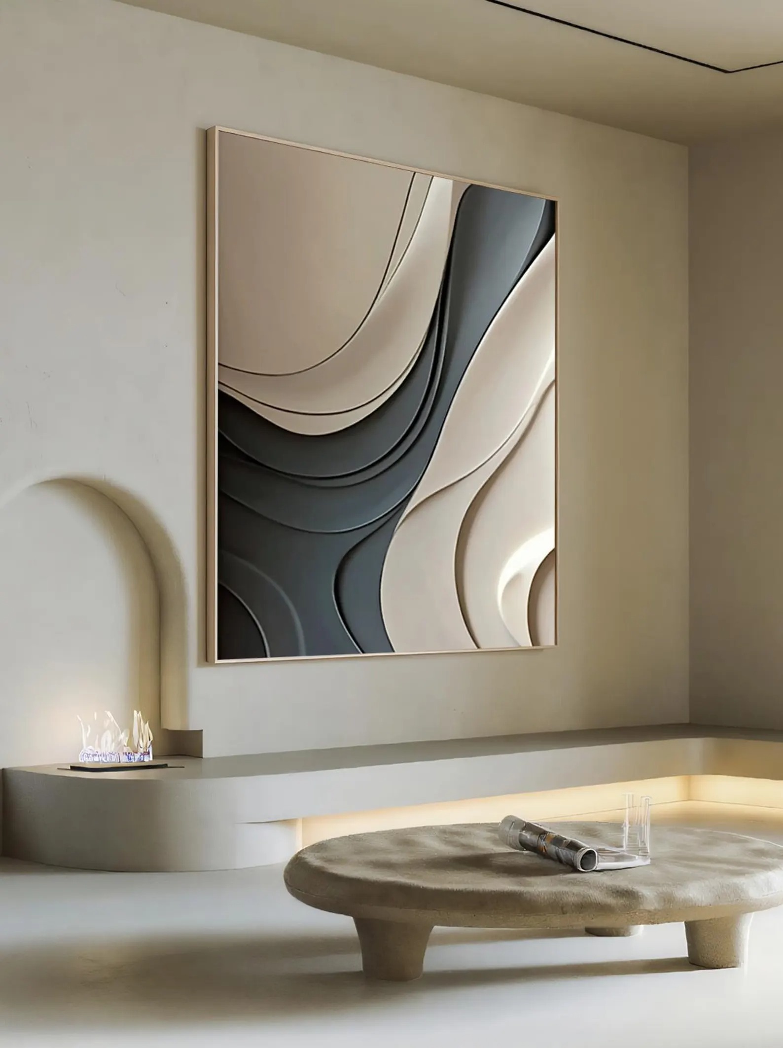 Tremor-3D Textured Wall Art