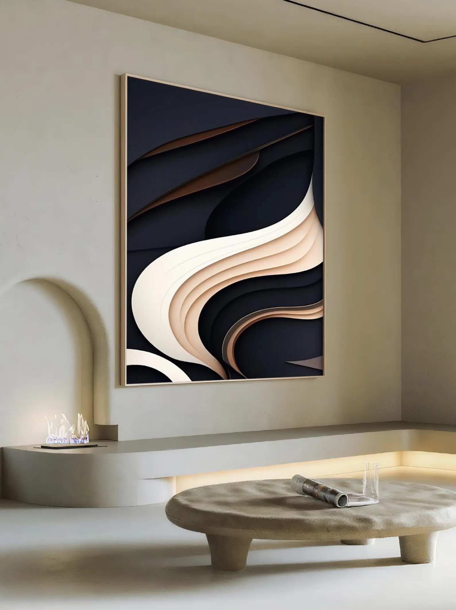 Shift-3D Textured Wall Art