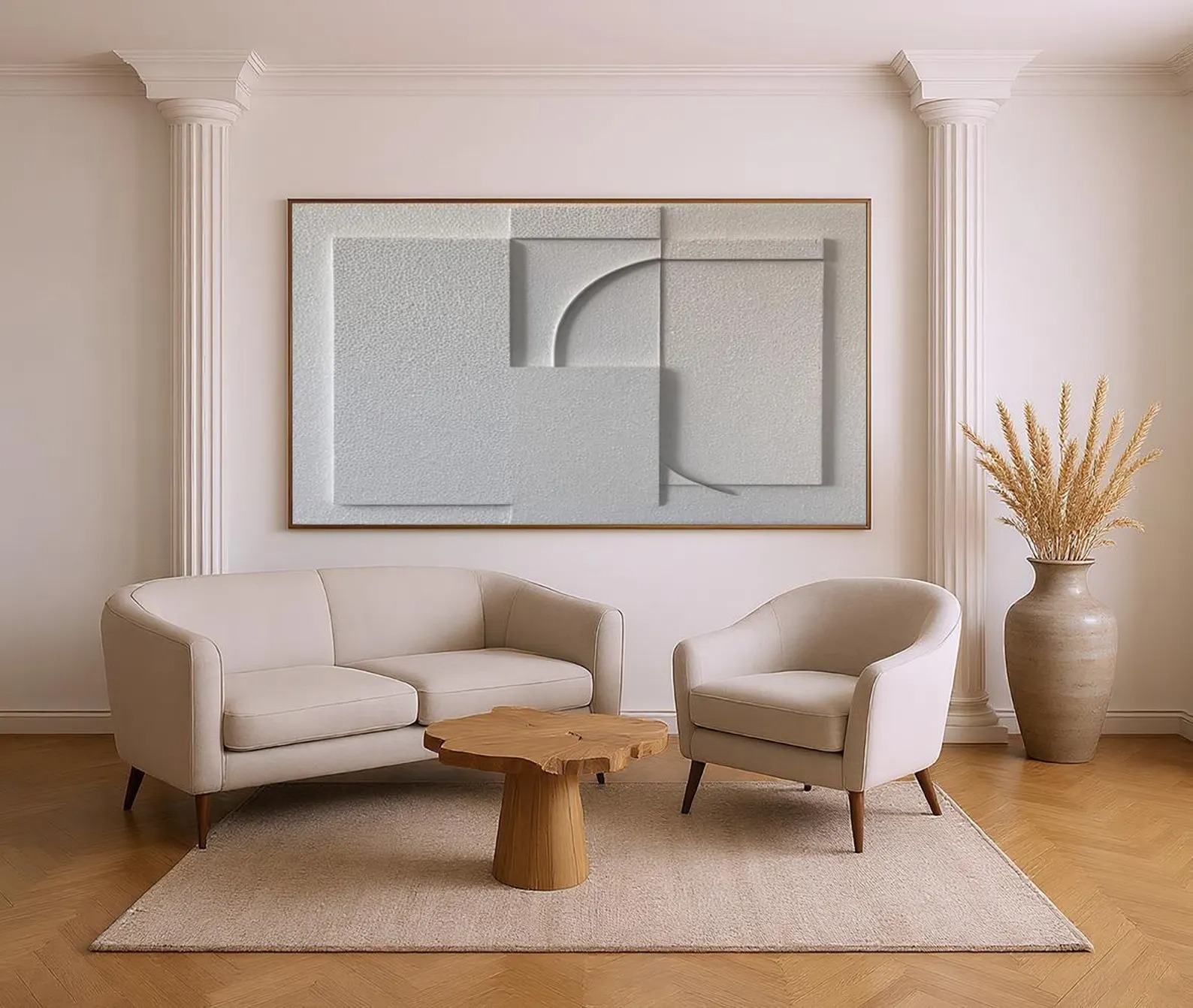 Arch-3D Textured Wall Art
