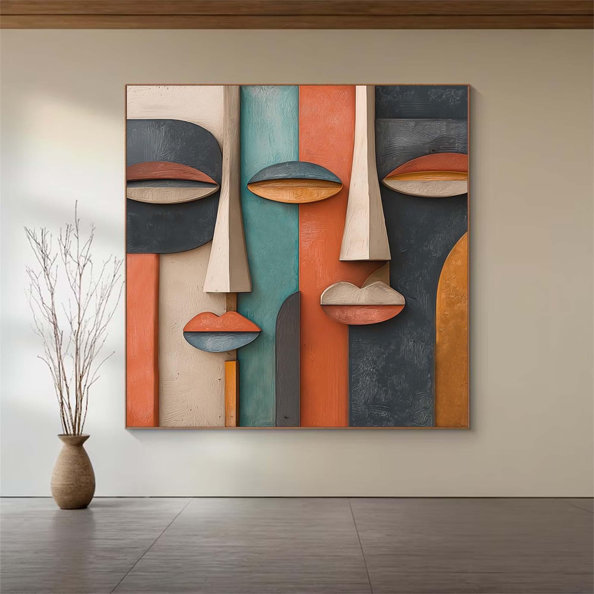 Variable Portrait-3D Textured Wall Art