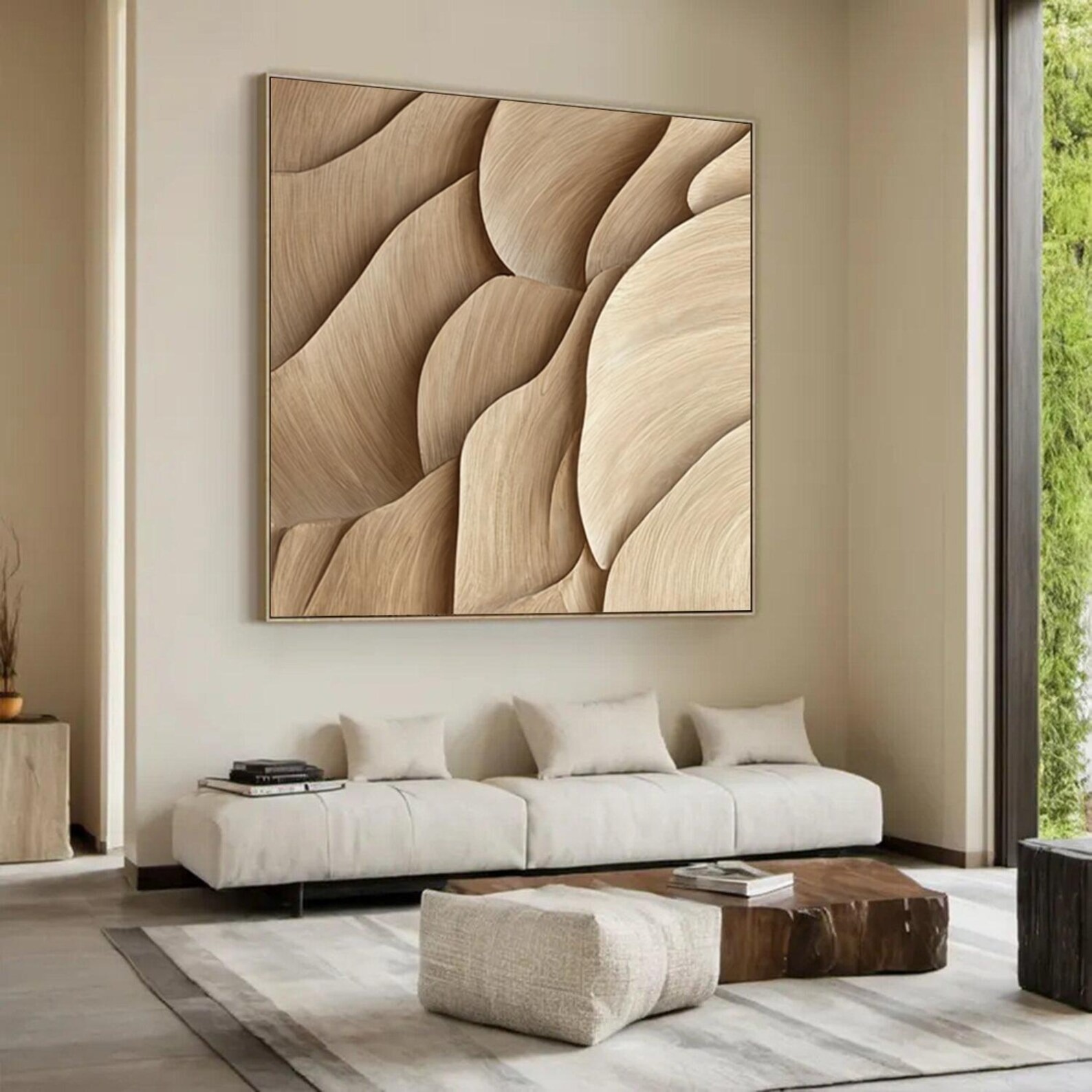 Zen Flow-3D Textured Wall Art
