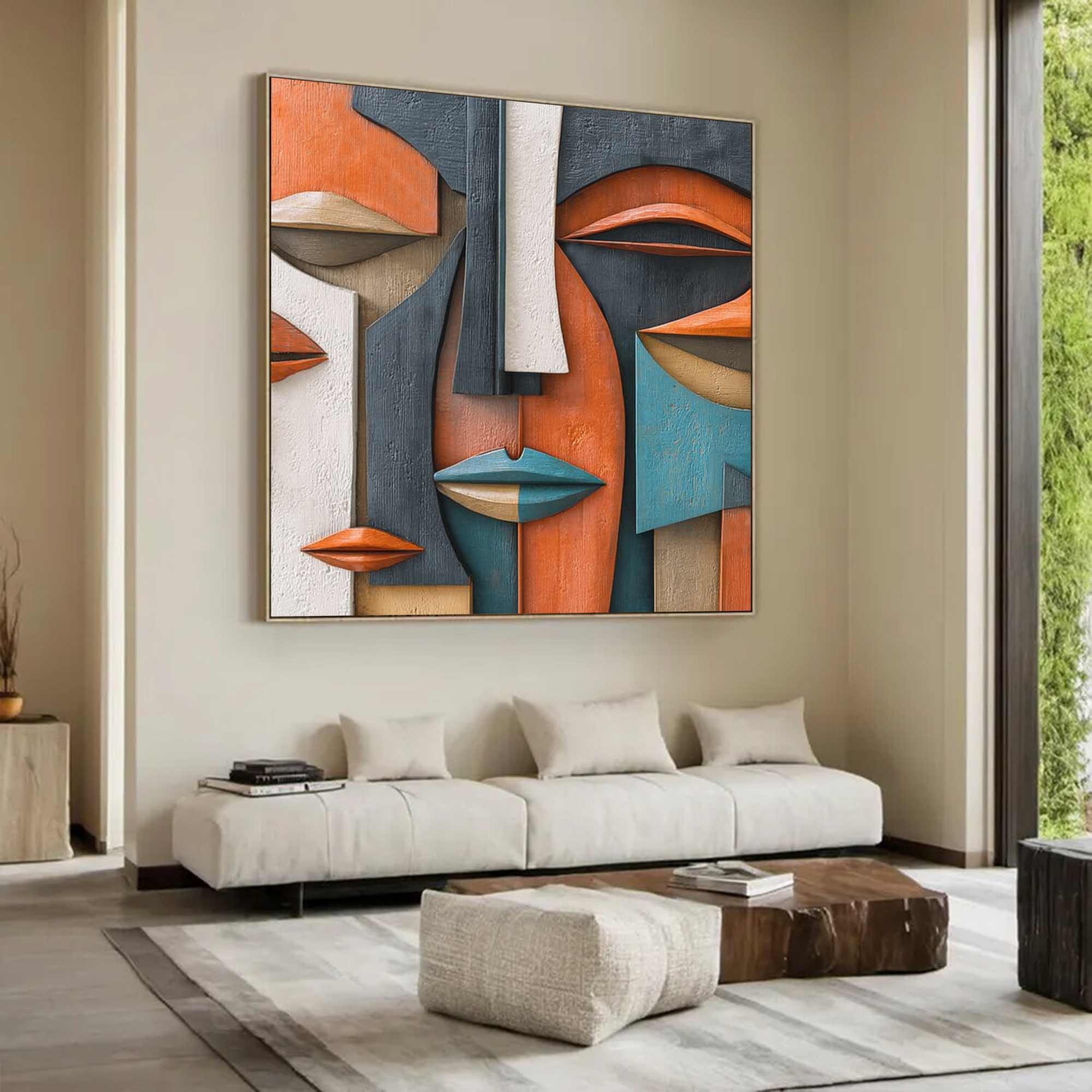 Fading Likeness-3D Textured Wall Art