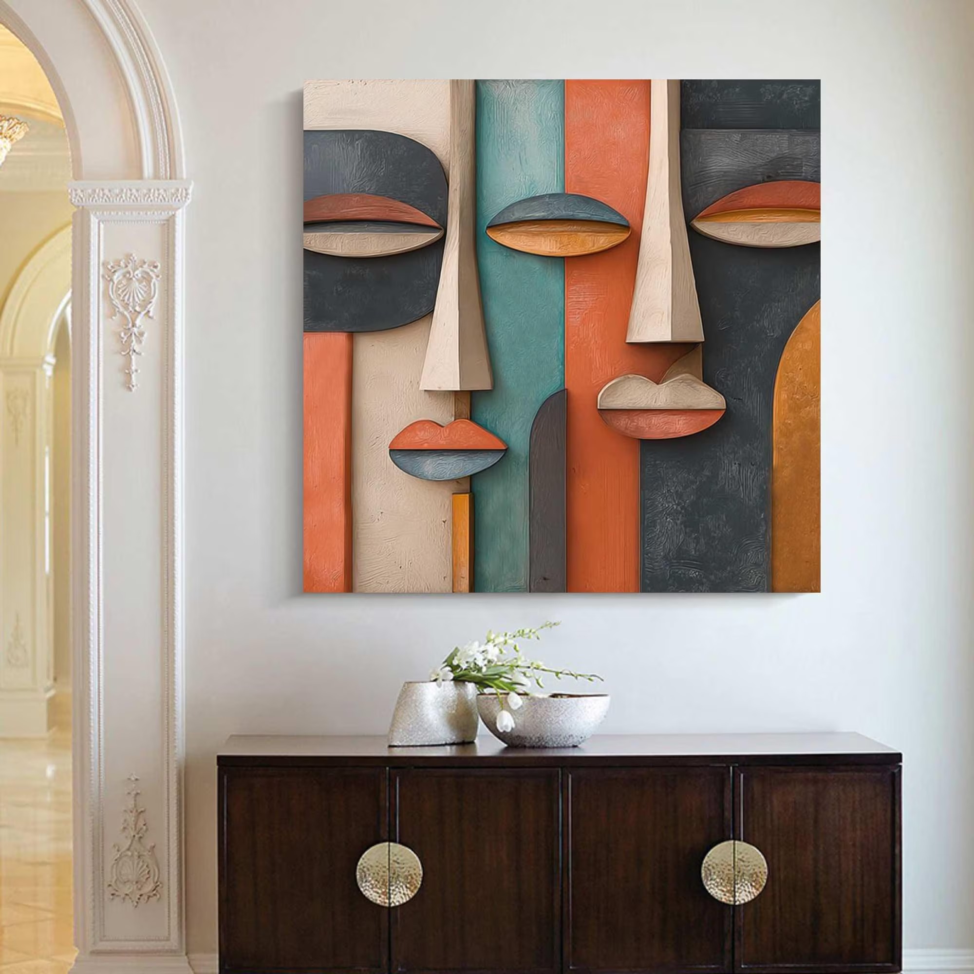 Variable Portrait-3D Textured Wall Art