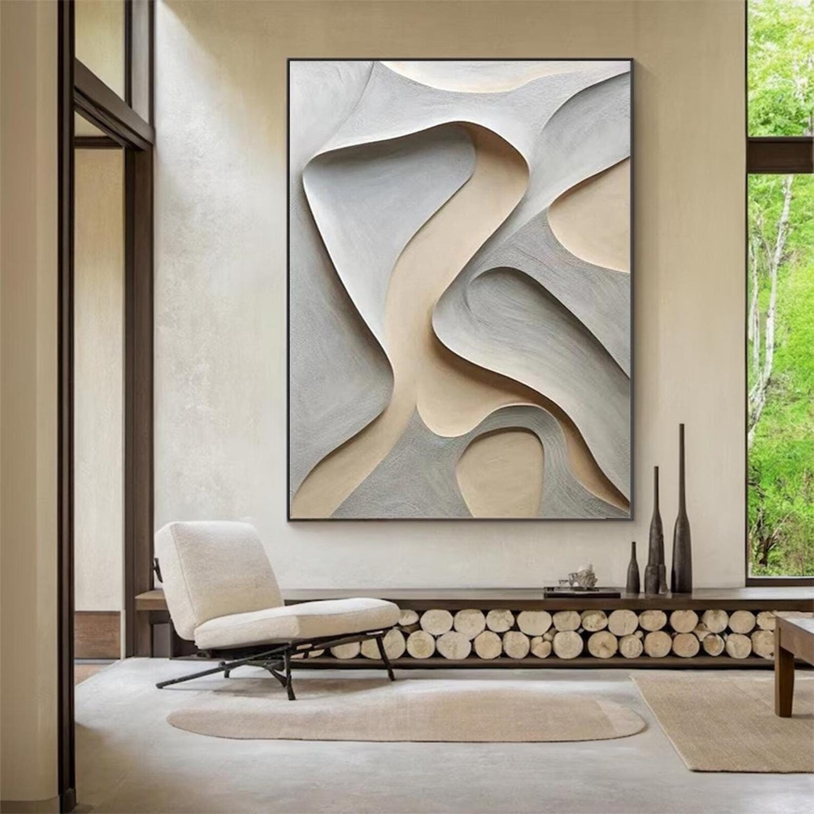 Highly Tactile-3D Textured Wall Art