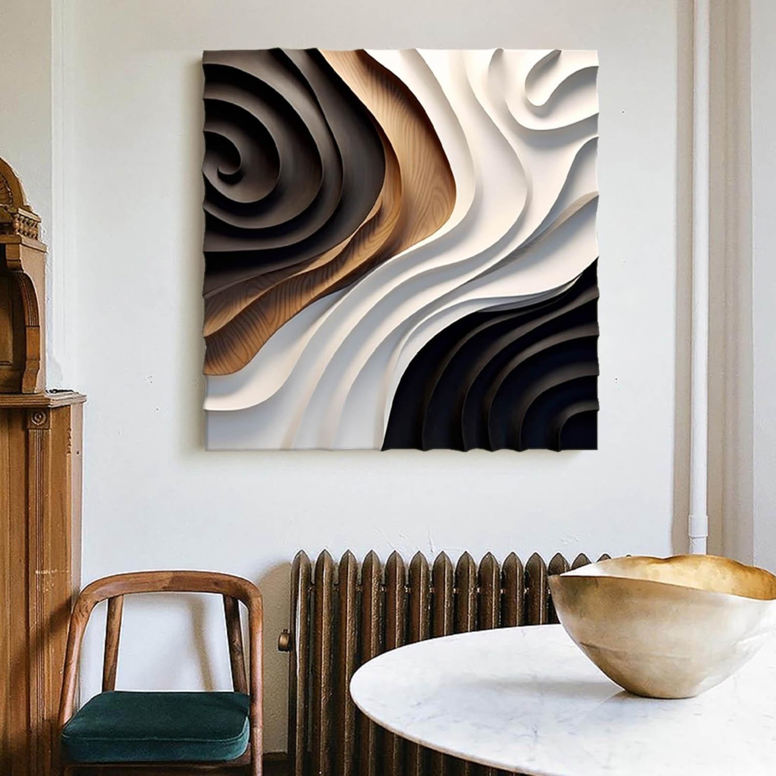 Primordial Haze-3D Textured Wall Art