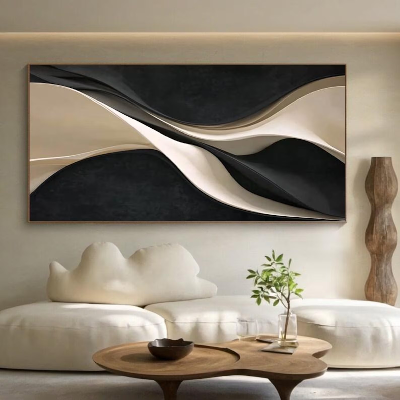 Heavy-3D Textured Wall Art