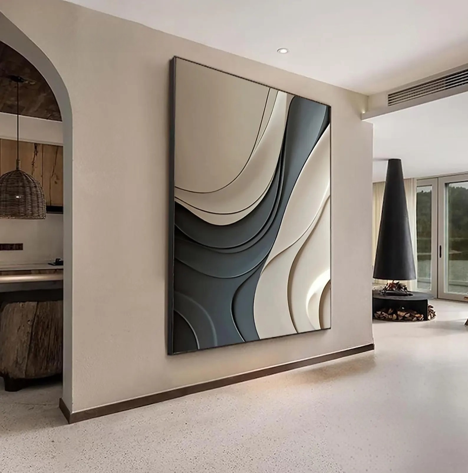 Tremor-3D Textured Wall Art