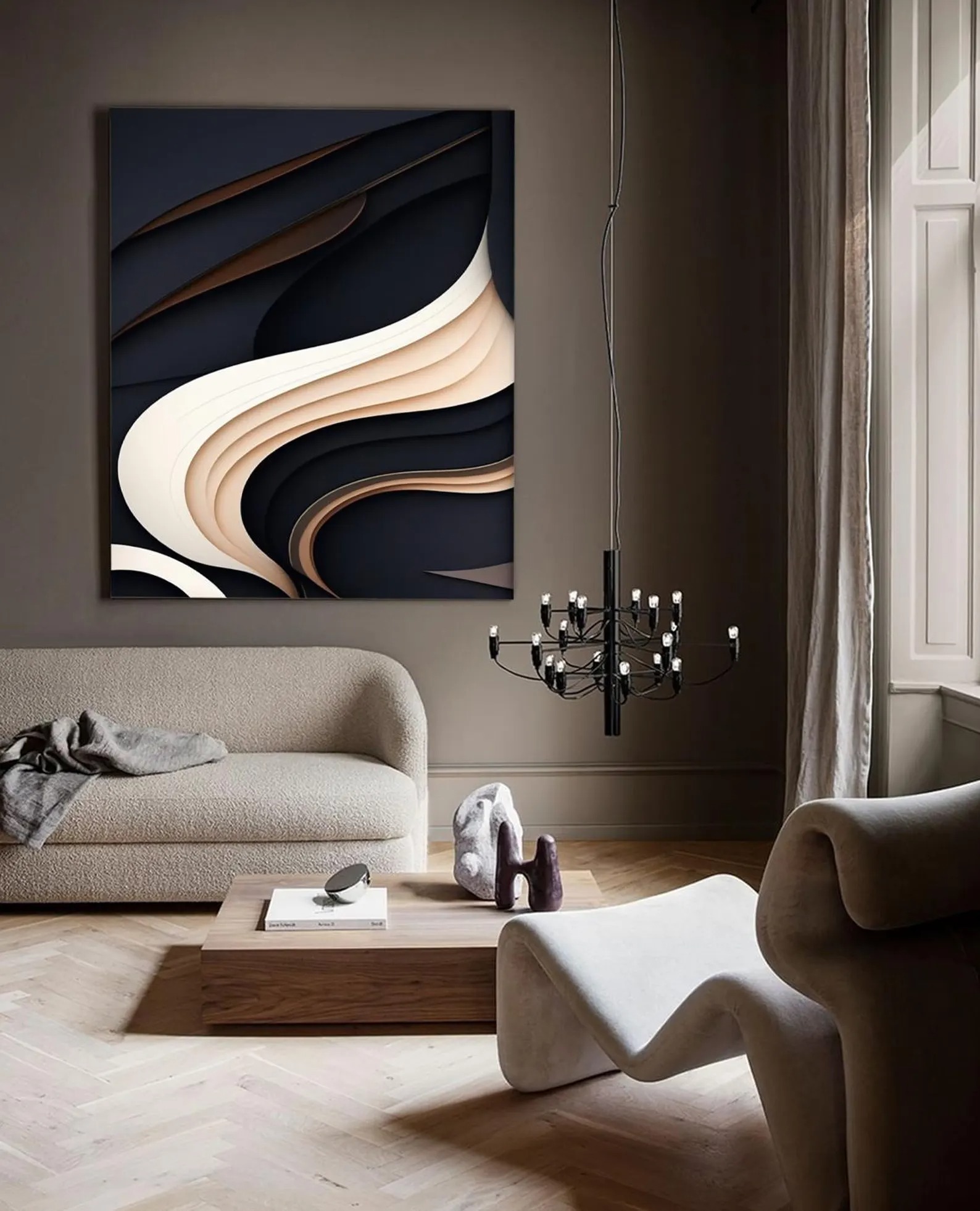 Shift-3D Textured Wall Art
