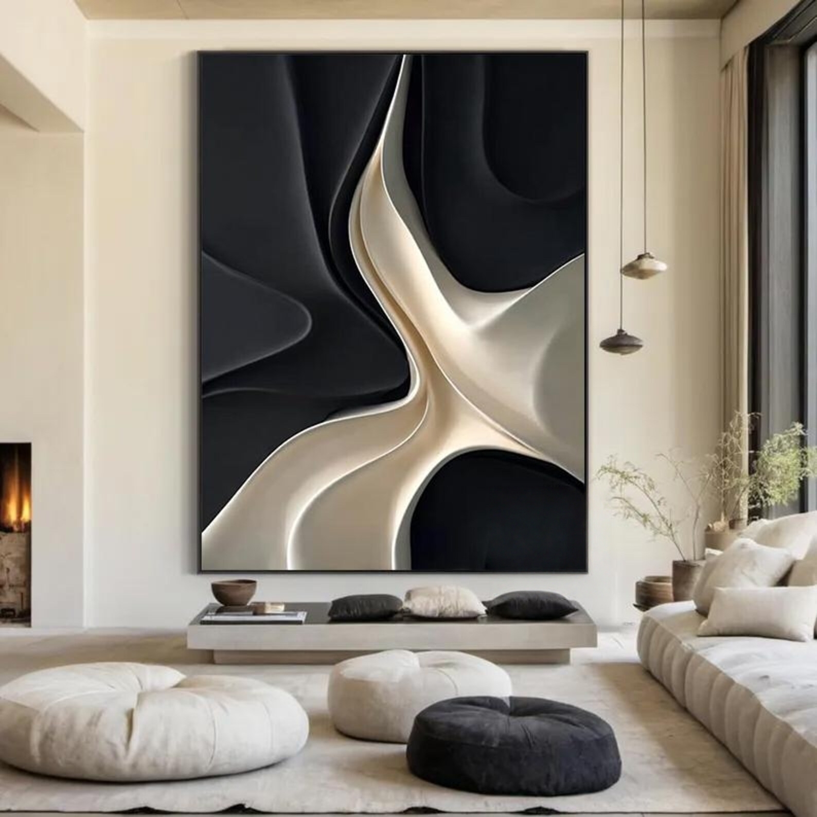 Chewy Cosmos-3D Textured Wall Art