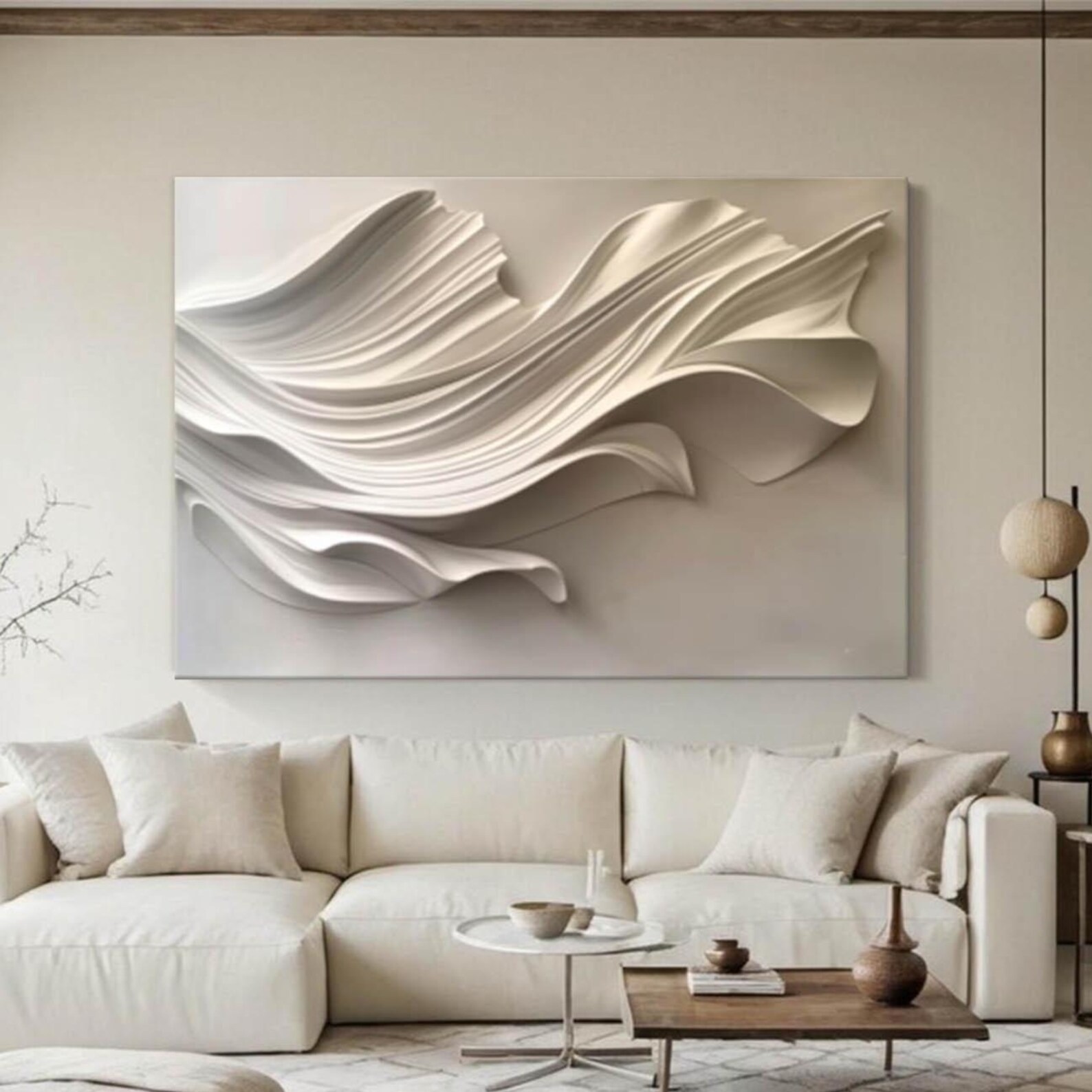 Variation in Drift-3D Textured Wall Art