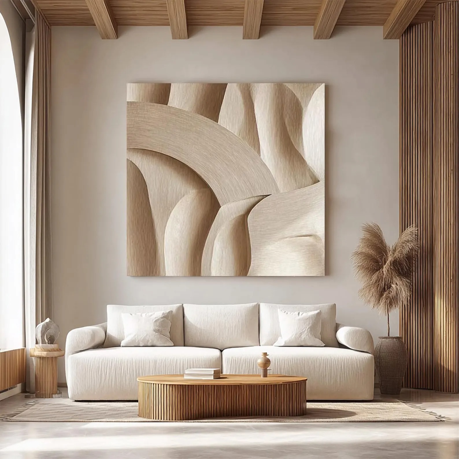 Oscillation-3D Textured Wall Art