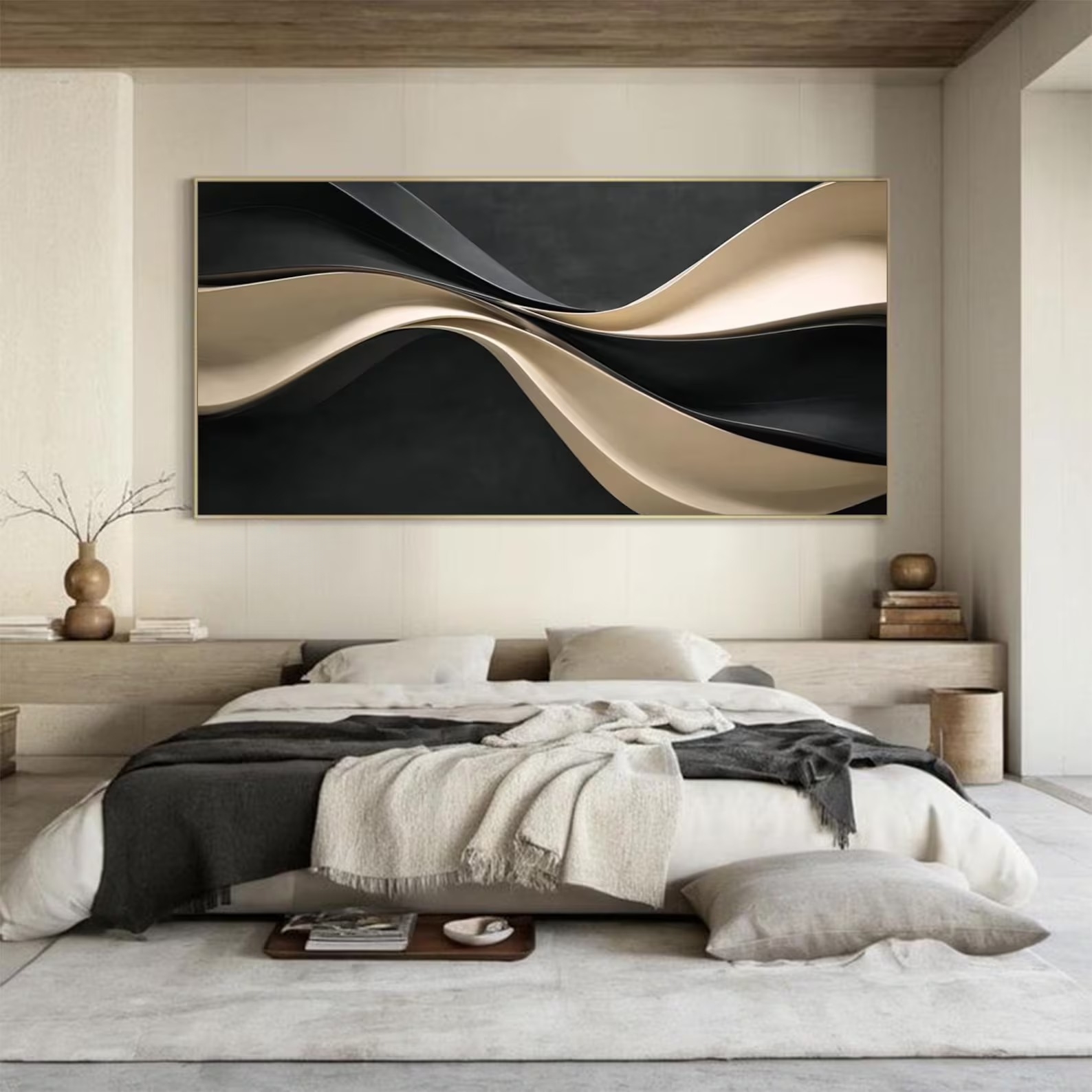 Galactic Grain-3D Textured Wall Art